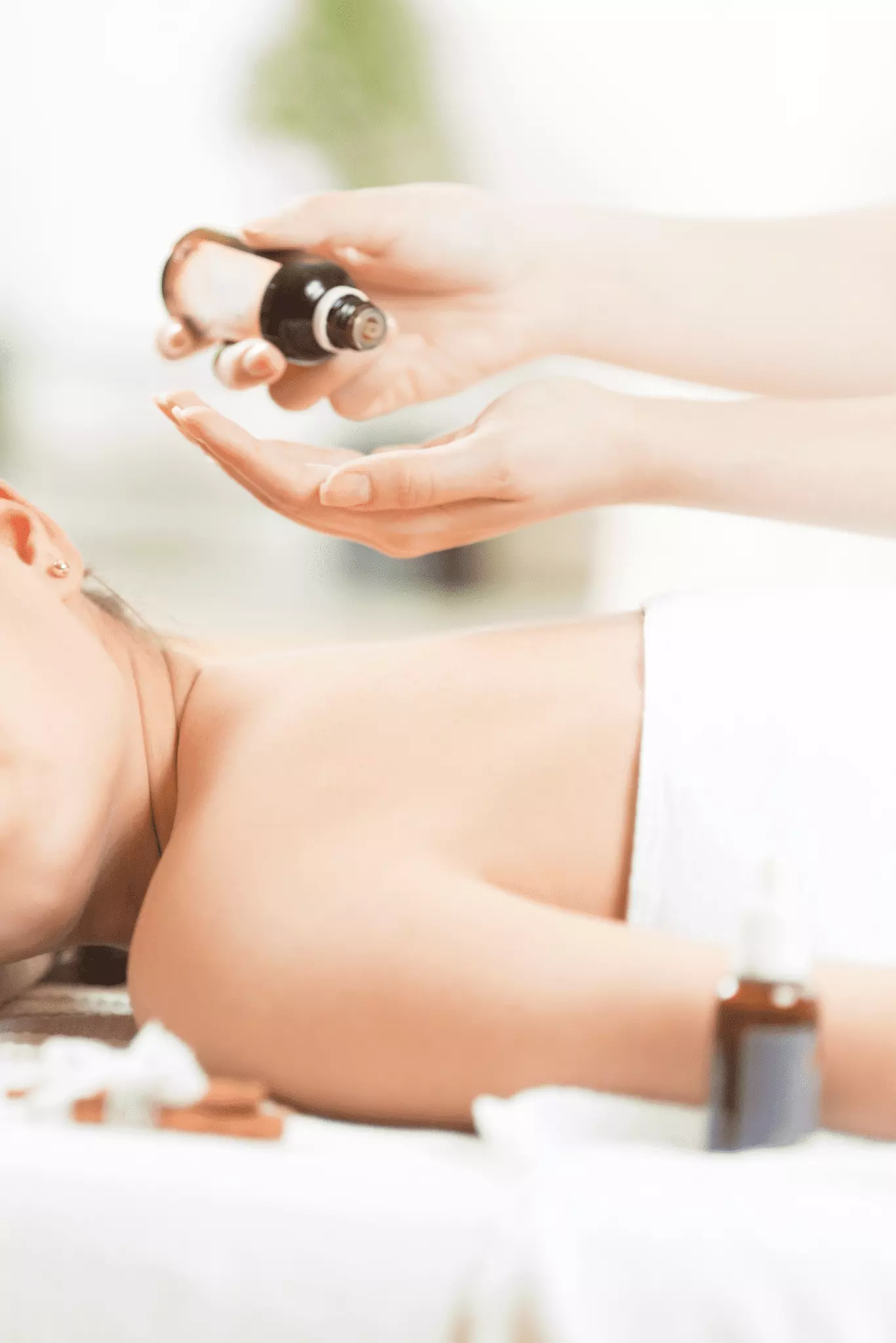 Aromatouch sur un dos